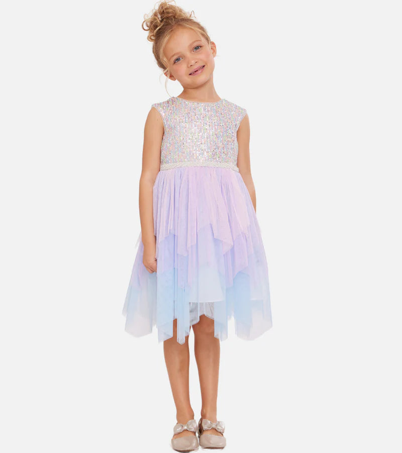 Bonnie Jean Kate Fairy Hem Dress