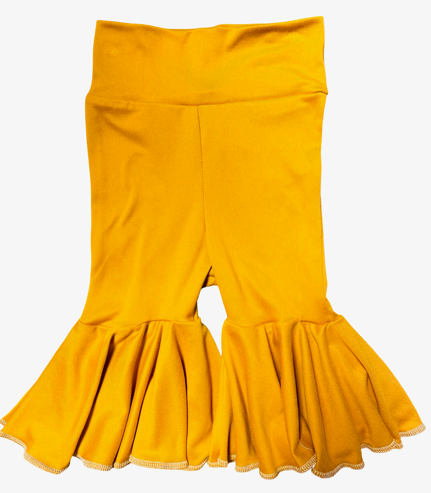 Claire Jean Registry Bailey's Blossom 'Mustard' Bell Bottoms