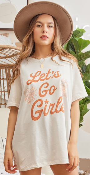 'Let's Go Girls' Tee