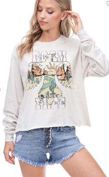 Roam Free LS Tee