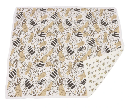 Newcastle Blanket- Hungry Giraffe and Animal Print