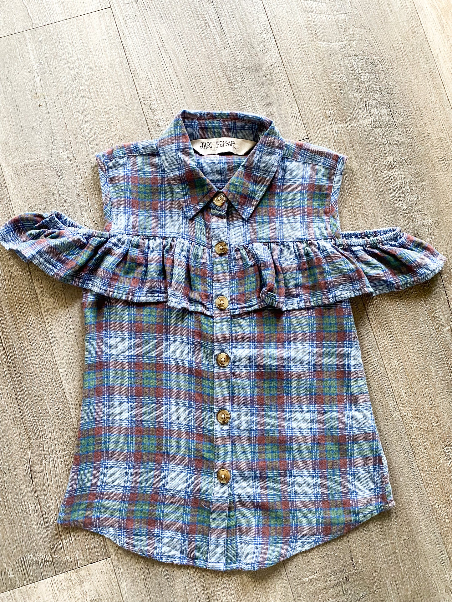 Jak & Peppar Scholar Button Down Top