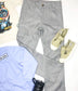 Prodoh Polyester Pants in Gray