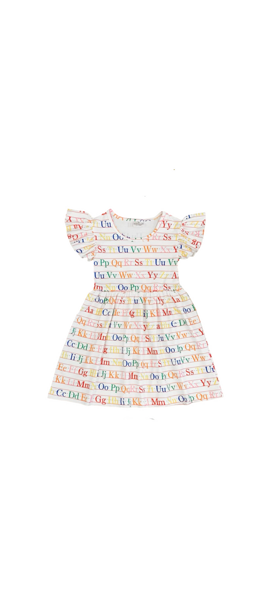 Back To School ABC Dress