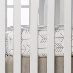 Liz And Roo Tan Arrow Crib Sheet