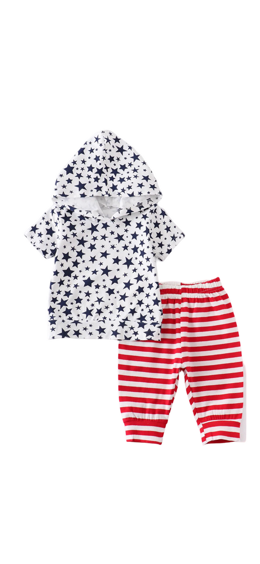 HoneyDew Fourth Of July Stars & Stripe Set