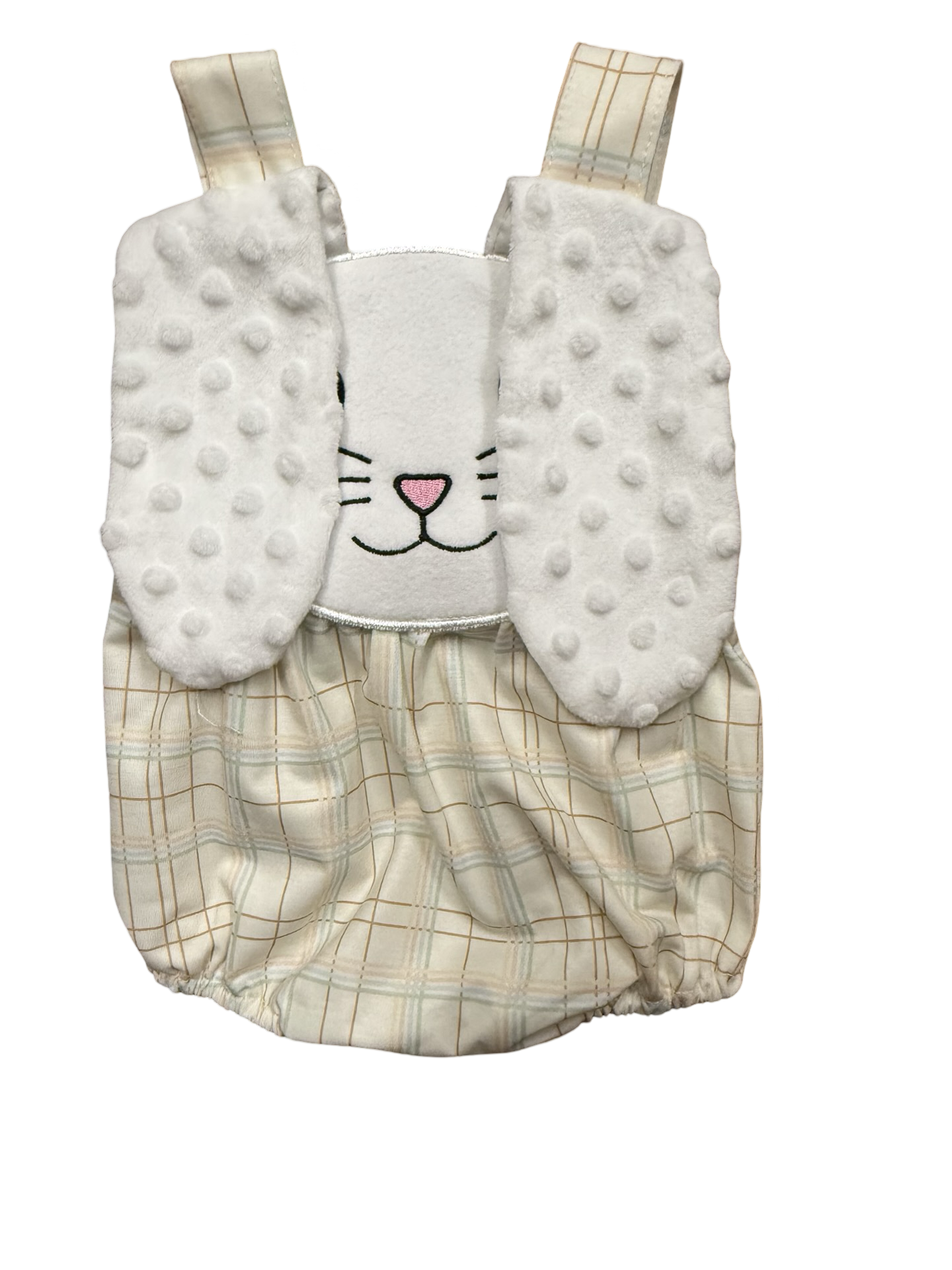 Easter Bunny Plaid Bubble