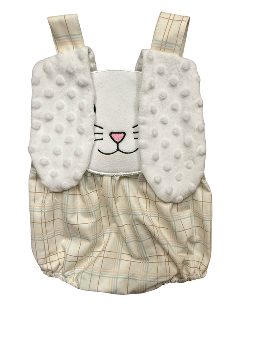 Easter Bunny Plaid Bubble