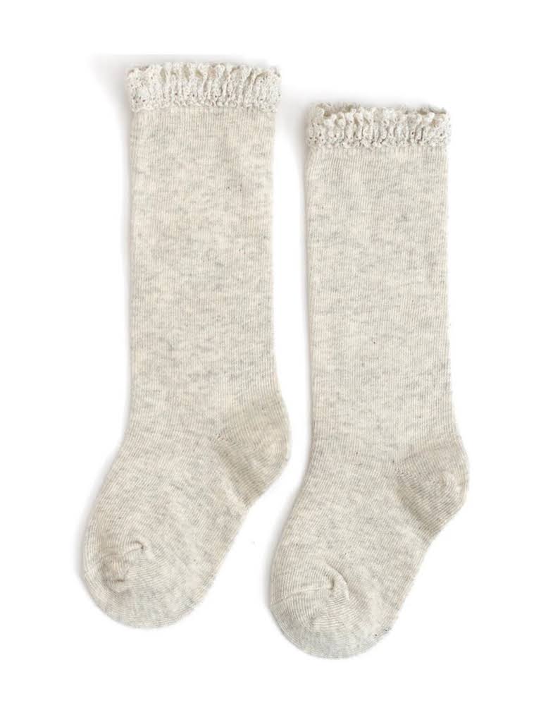 Little Stocking Co. Lace Knee High Socks
