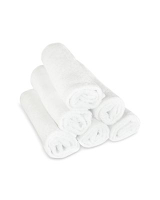 Nolyn Wade Registry Copper Pearl White Washcloth Set