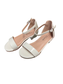 White Leather Heels