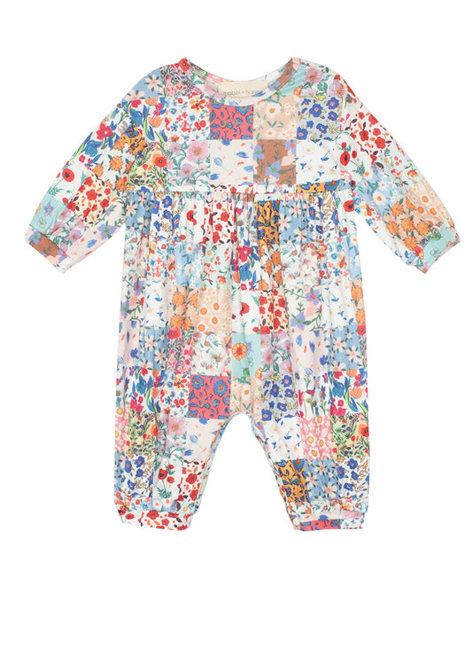 Mabel and Honey floral Arrangement Romper