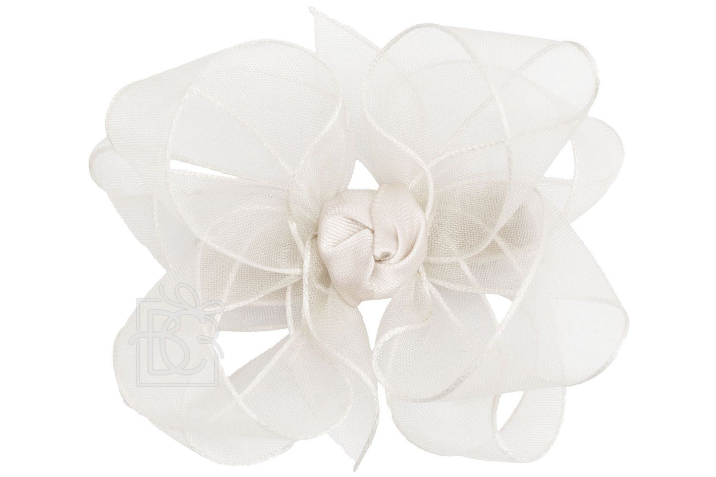 Beyond Creations Organza Alligator Clip  Bow