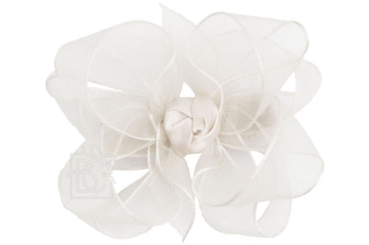 Beyond Creations Organza Alligator Clip  Bow