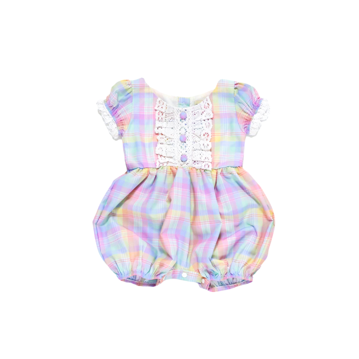 Baby Jones Registry Be Girl Clothing 'Astrid' Pastel Bubble Romper