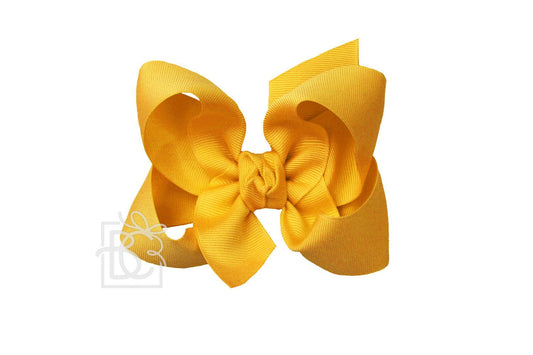 Audrey Faith Registry Beyond Creations 'Bright Yellow' Large Bow