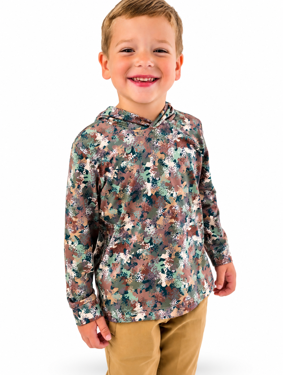 Rugged Butts Camo Hooded Shirt