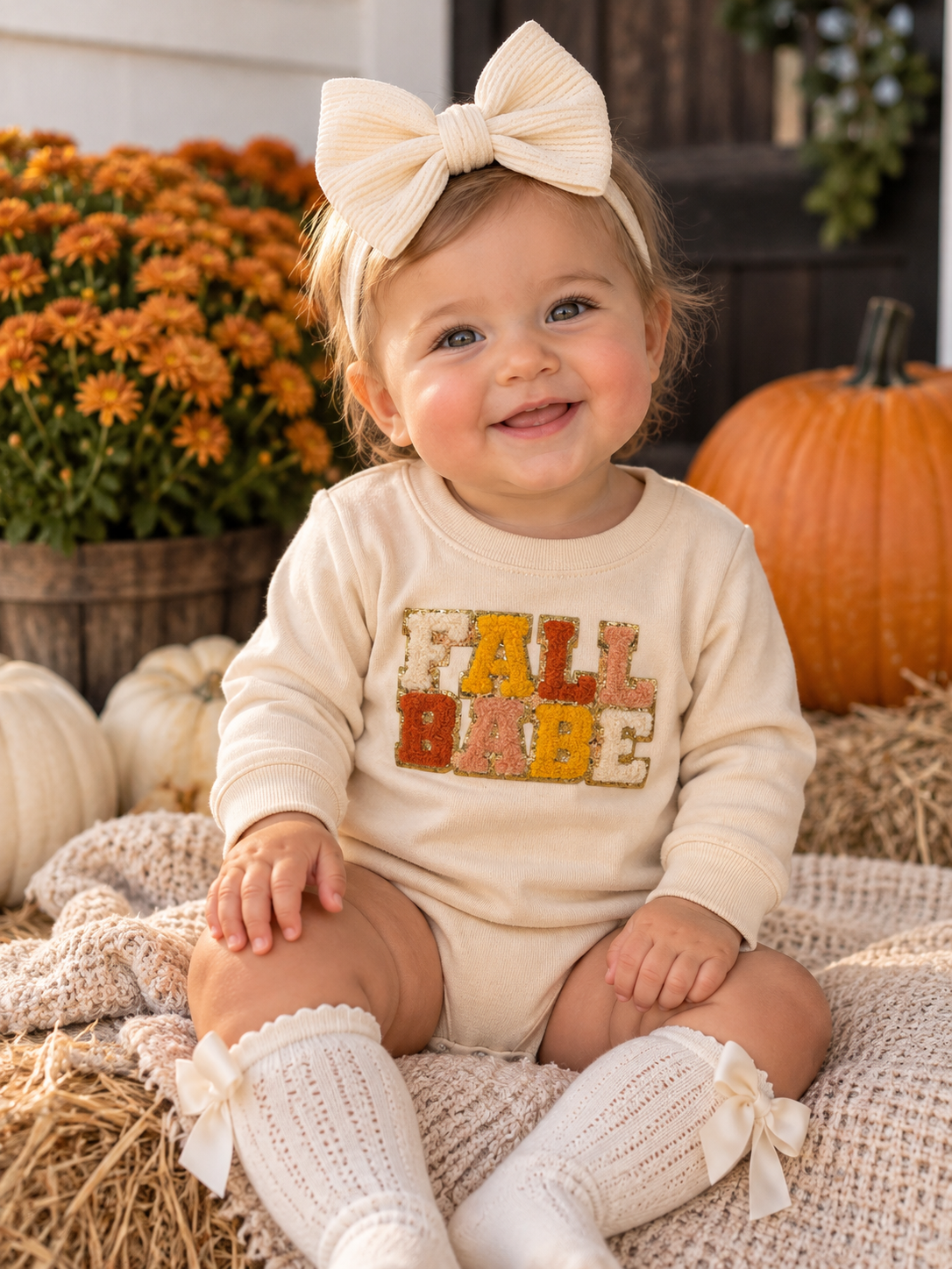 Sweet Wink Fall Babe Onesie