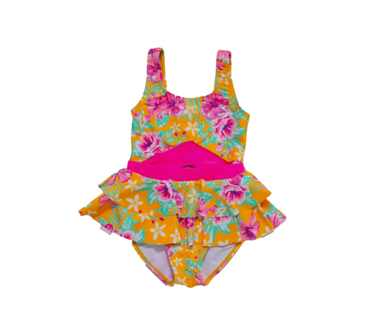 Blueberry Bay Tangerine Tropic One Piece Swimsuit