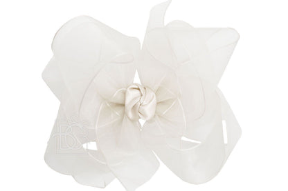 Beyond Creations Organza Alligator Clip  Bow