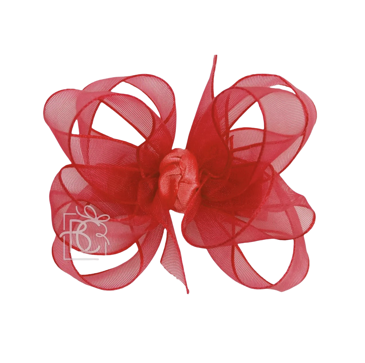 Beyond Creations Organza Alligator Clip  Bow