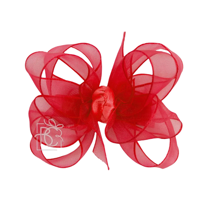 Beyond Creations Organza Alligator Clip  Bow