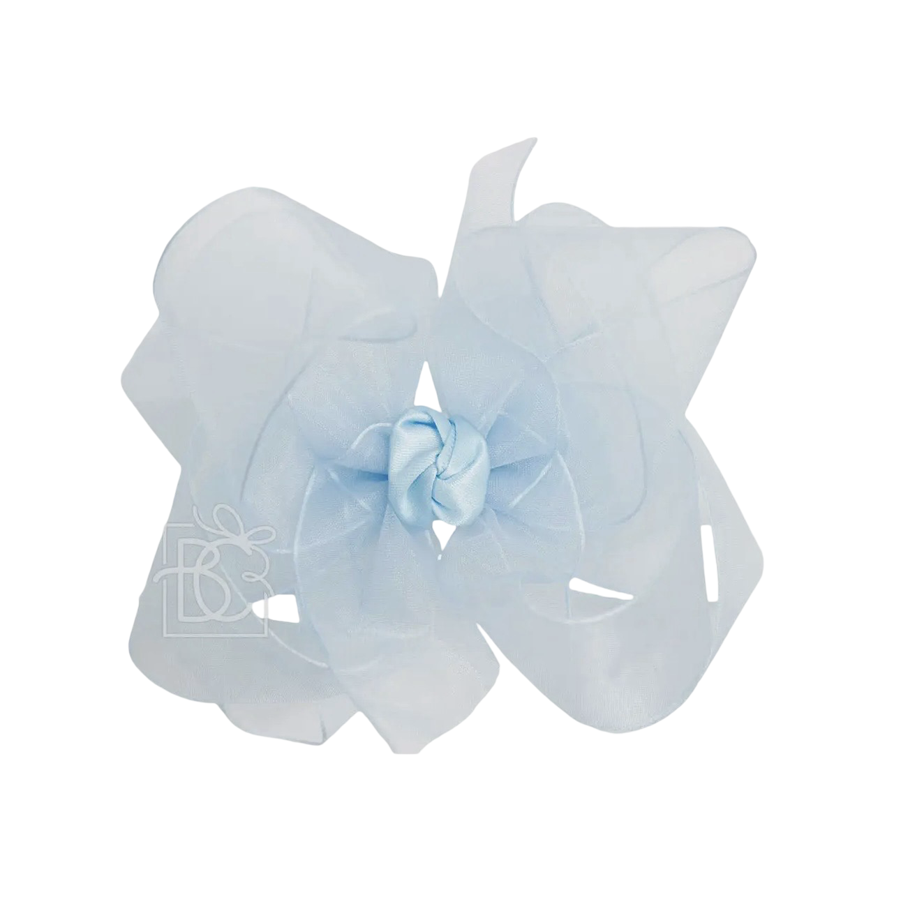 Beyond Creations Organza Alligator Clip  Bow
