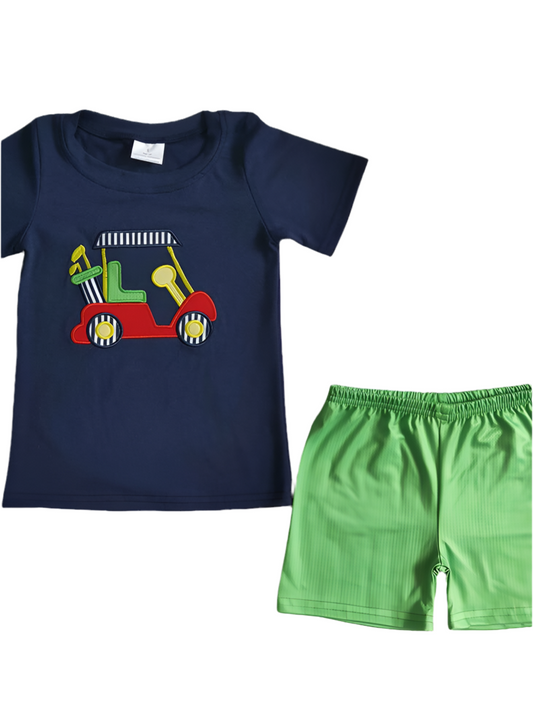 Golf Cart Shorts Set