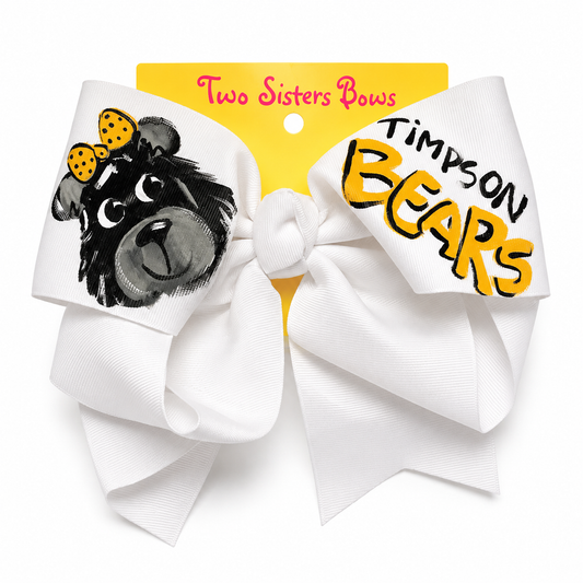 Two Sisters Bows Bears Large (5.5in)