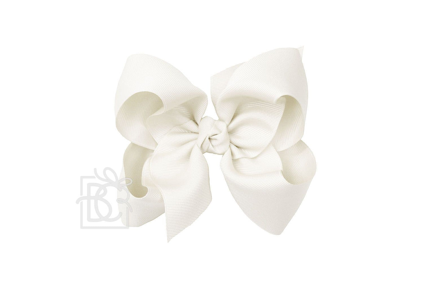 Audrey Faith Registry Beyond Creations 'Antique White' Large Bow