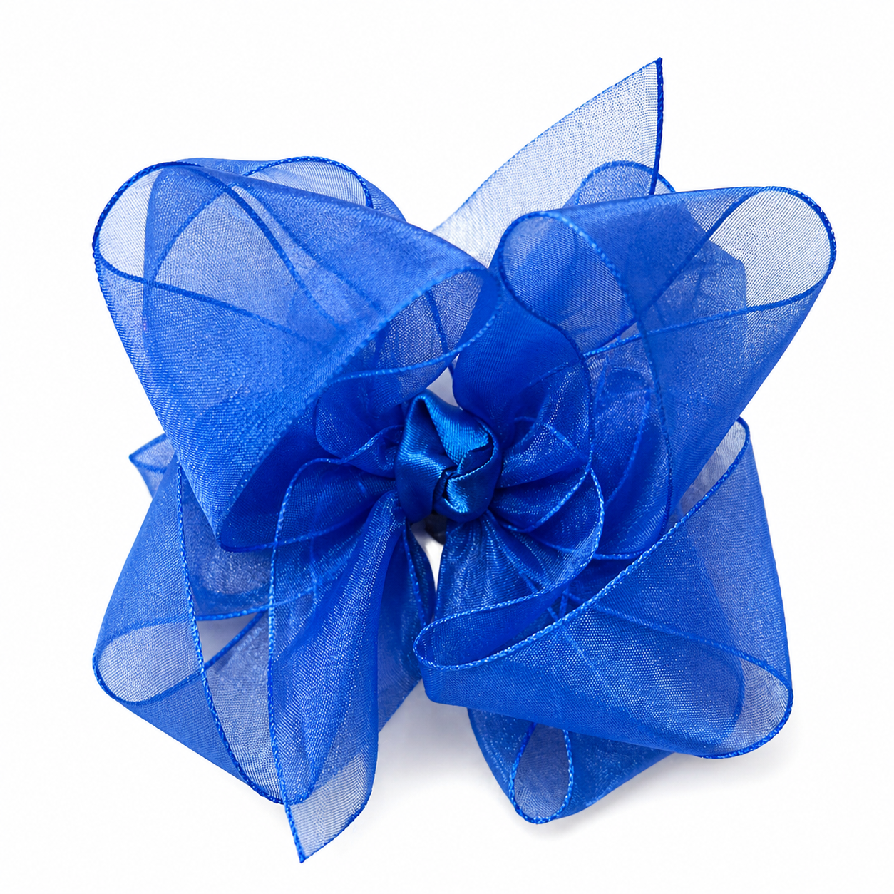 Beyond Creations Organza Alligator Clip  Bow