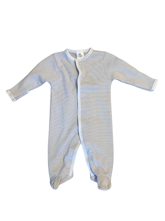 Baby Smith Registry SK Striped Romper & Hat