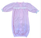 Audrey Faith Registry Laura Dare Pink Lace Trim