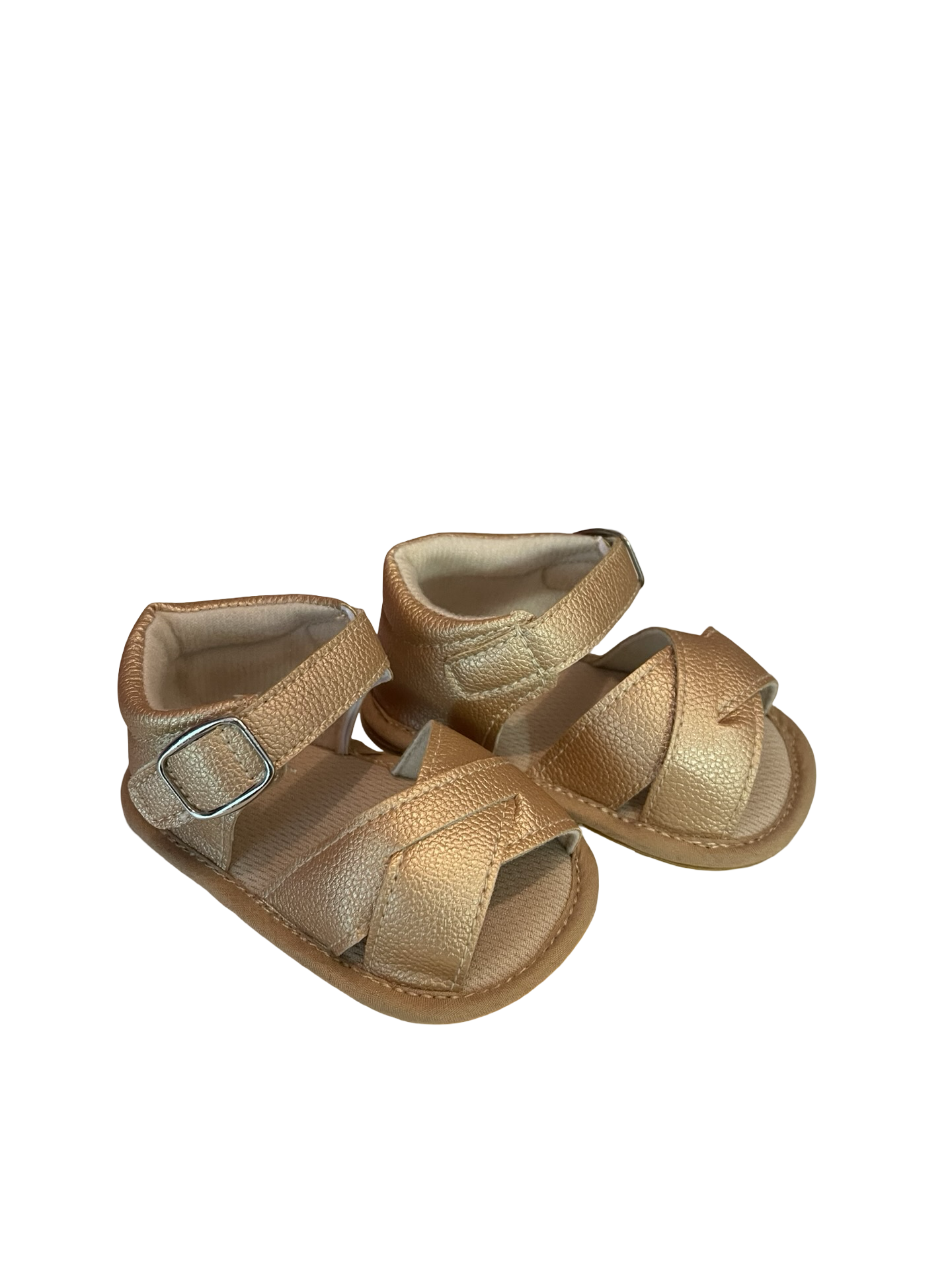 Gold Strap Sole Sandals