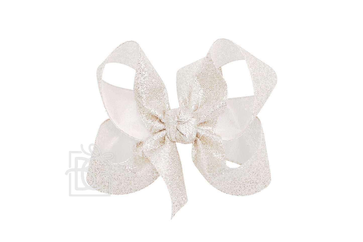 Beyond Creation Glitter Alligator Clip Bows