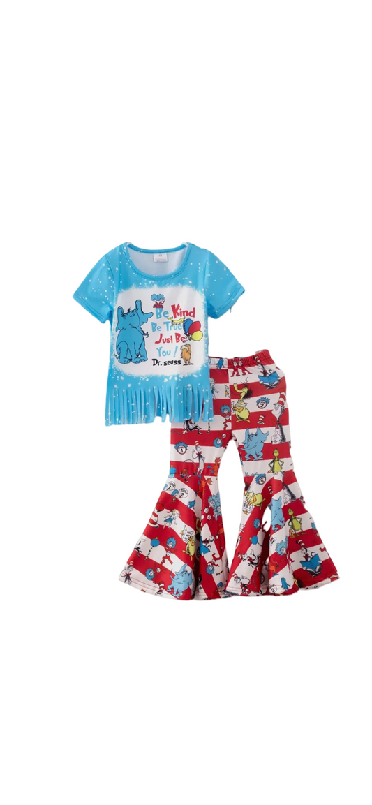 Dr. Seuss Be Kind Be True Just Be You! Bell Bottom Set