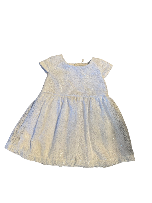 Oakley Jane Registry Bailey's Blossoms White Sequin Dress