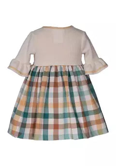 Bonnie Jean Flannel Pocket Dress