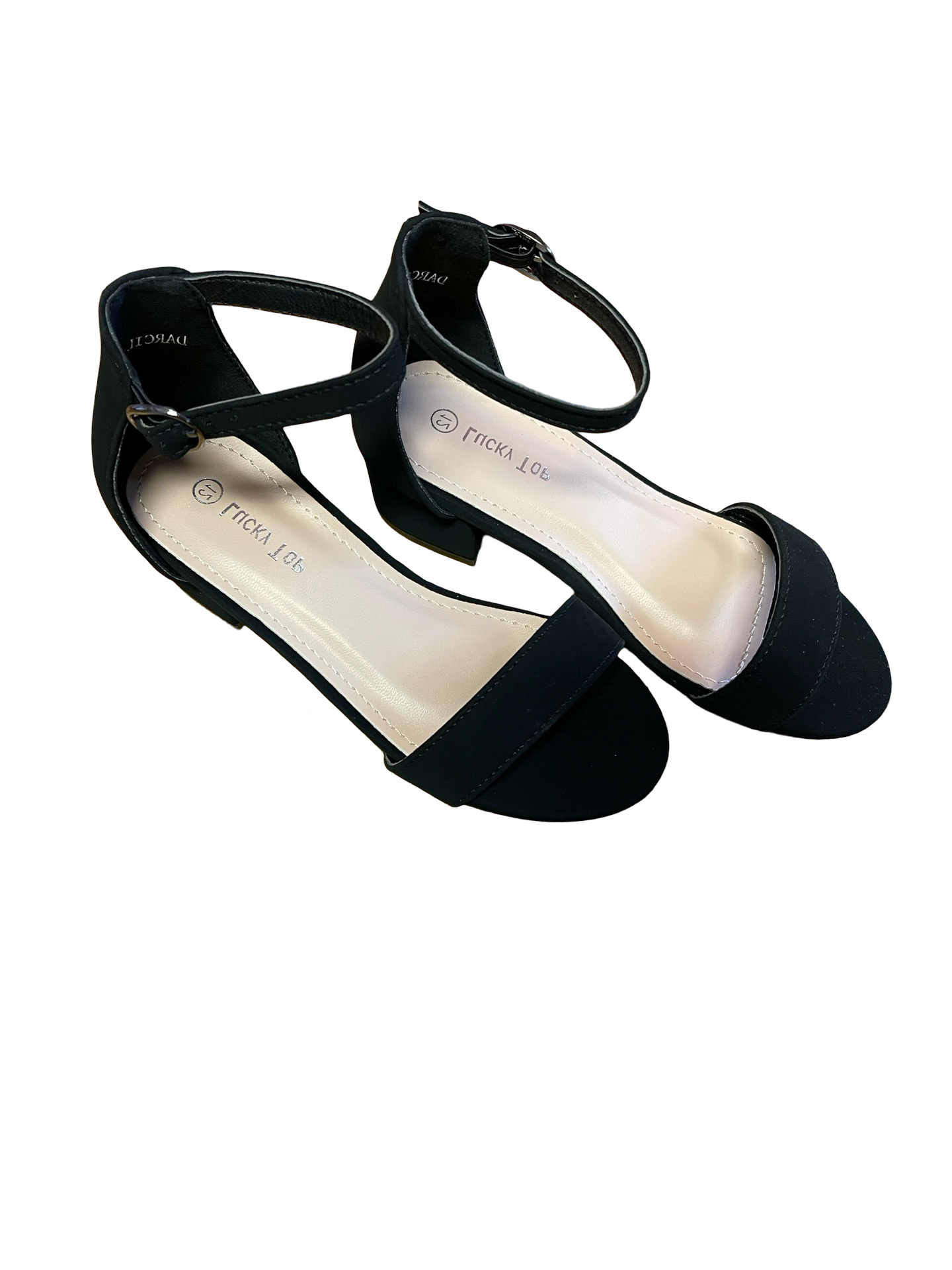 One Strap Black Heels