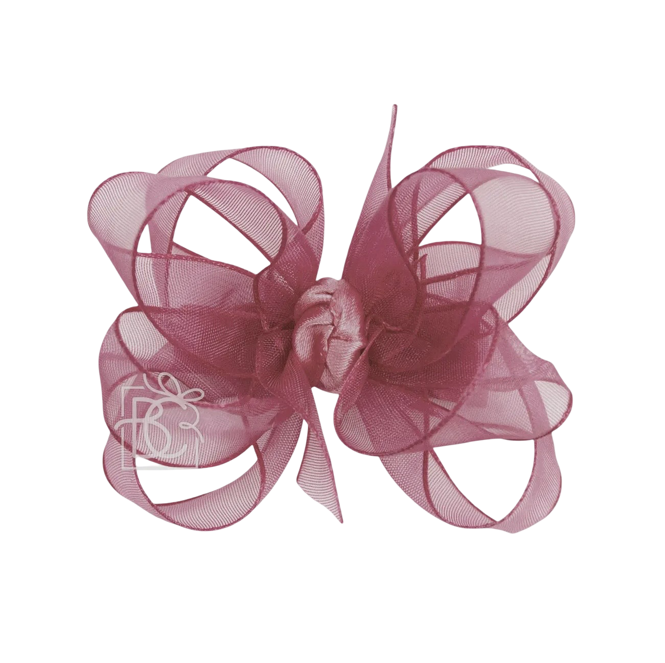 Beyond Creations Organza Alligator Clip  Bow
