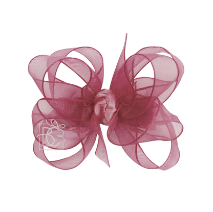 Beyond Creations Organza Alligator Clip  Bow