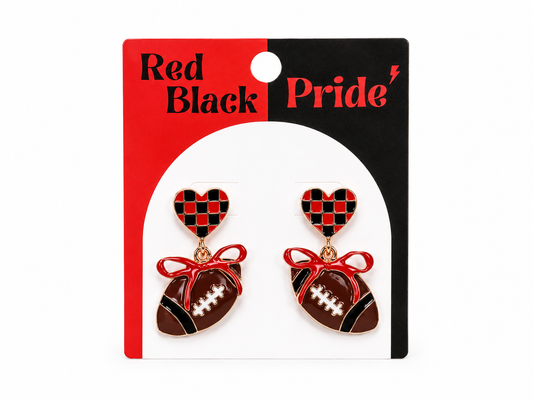 Red & Black Spirit Earrings