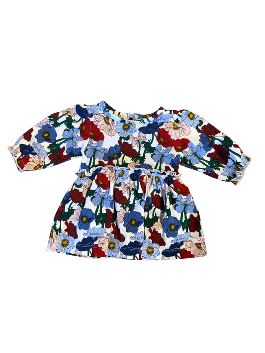 Oakley Jane Registry Rufflebutts 'Poppy Petals' Dress