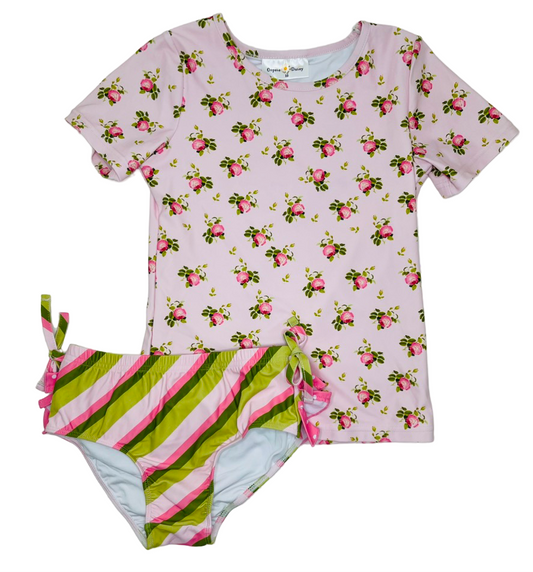 Oopsie Daisy Light Pink Floral 2 Piece Set