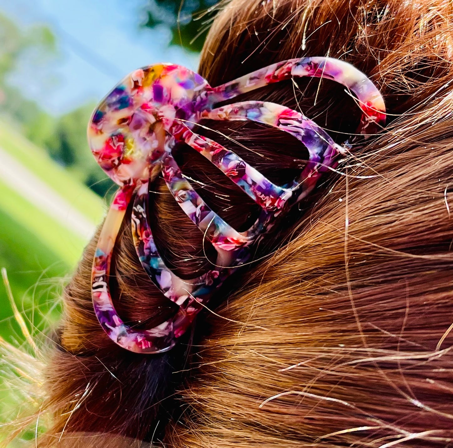 ANDi Daisy Blossom Claw Clip