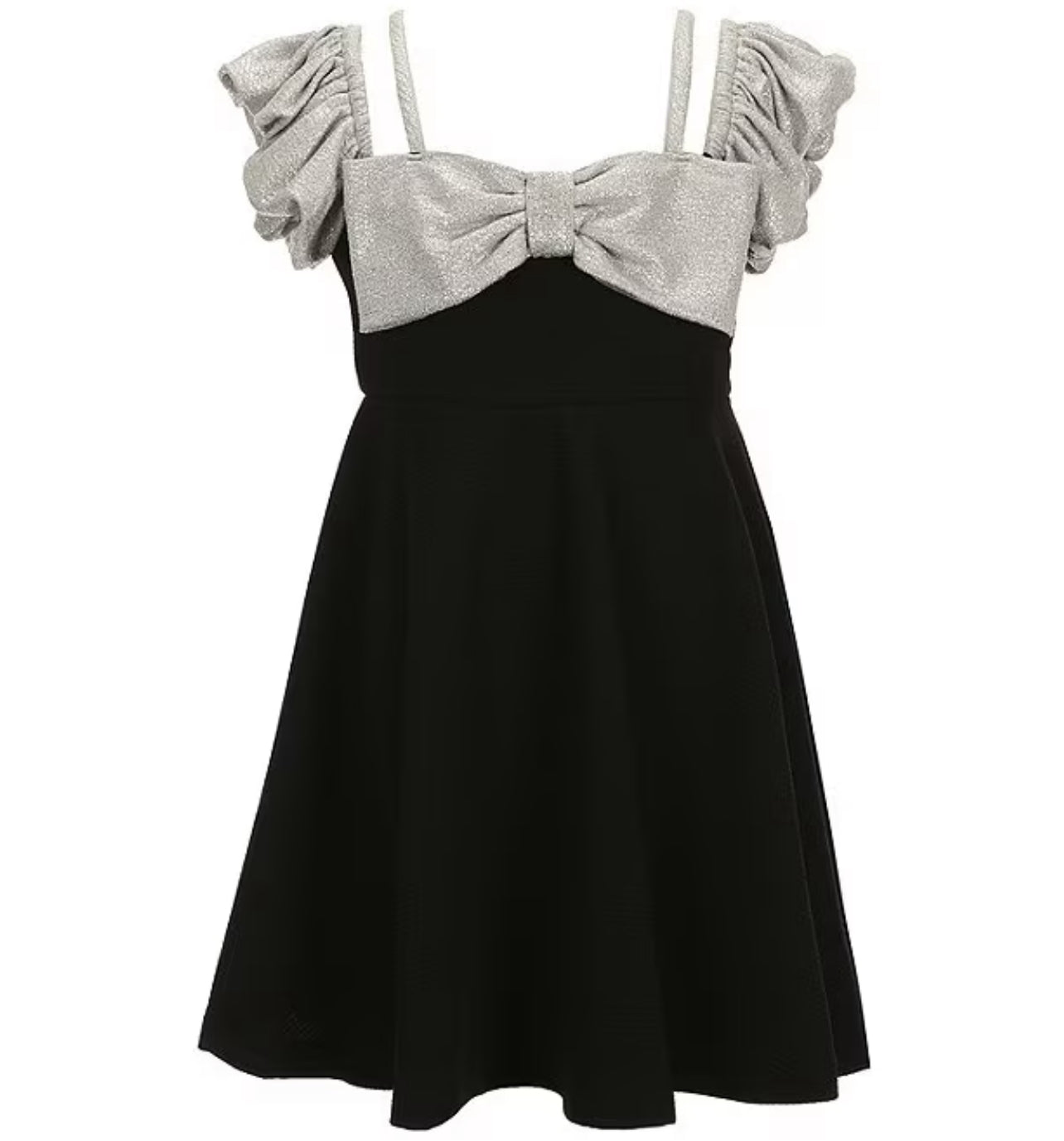 Bonnie Jean Tween Bow Front Knit Dress