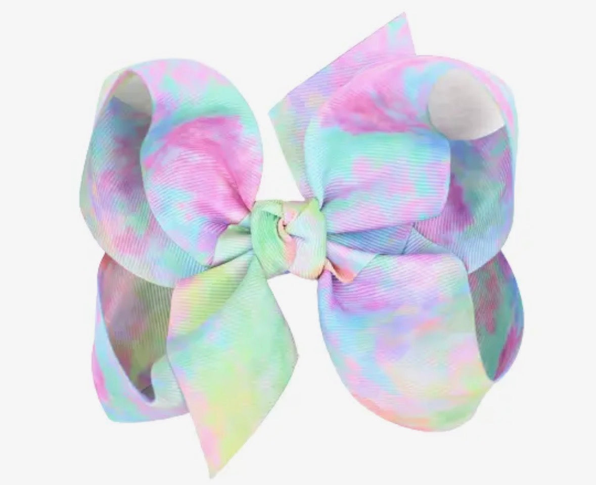 Beyond Creations Crochet Edge Alligator Clip Bows