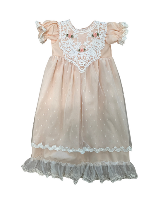 Baby Jones Registry Caroline Peachy Gown