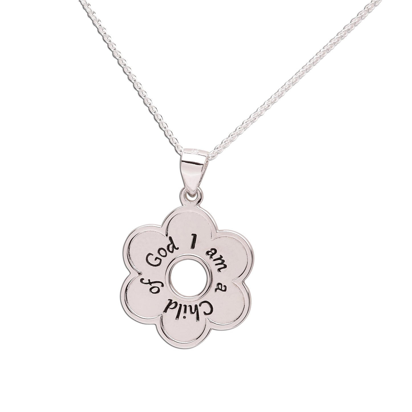 Cherished Moments I am A Child of God with Daisy Necklace