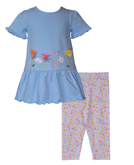 Bonnie Jean Girls Garden Legging Set